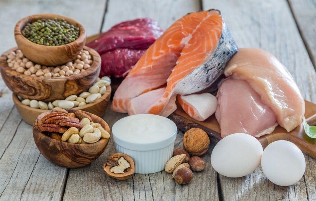Produits à forte teneur en protéines animales et à base de plantes