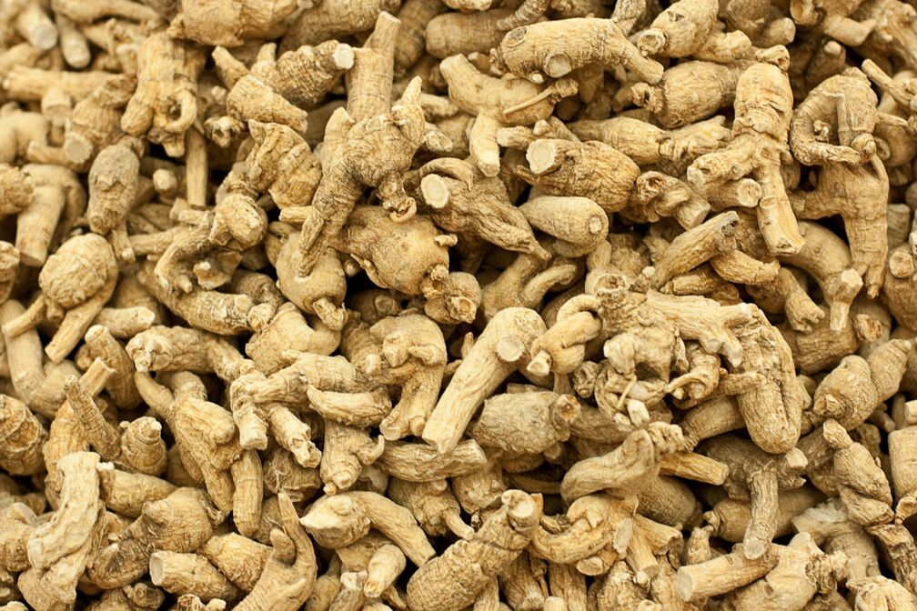 Racine de ginseng pour augmenter la puissance