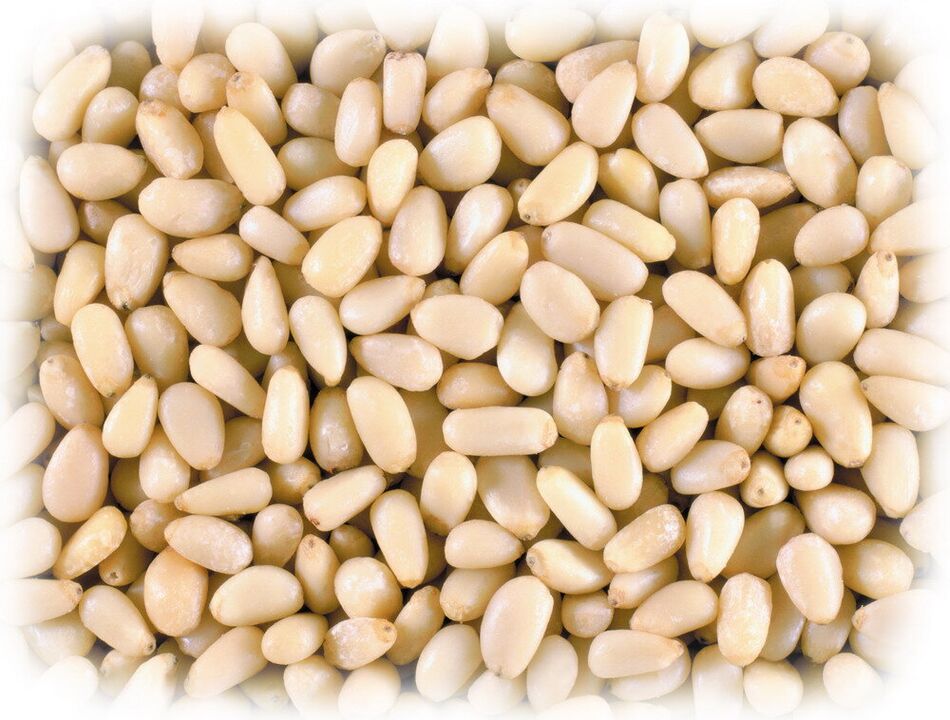 Pignons de pin pour la puissance