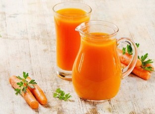 Le jus de carotte