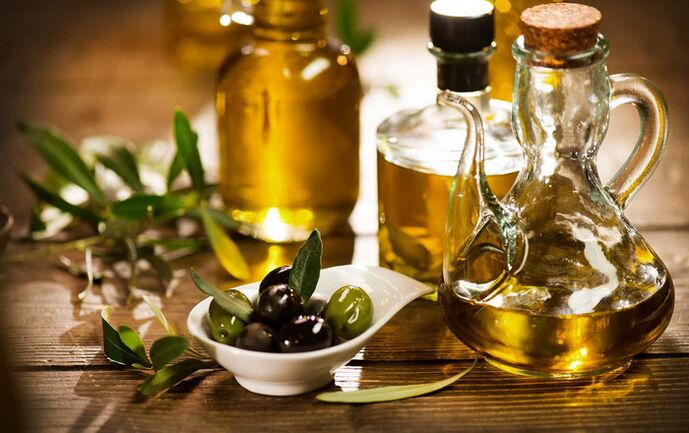 L'huile d'olive, qui active la production de testostérone