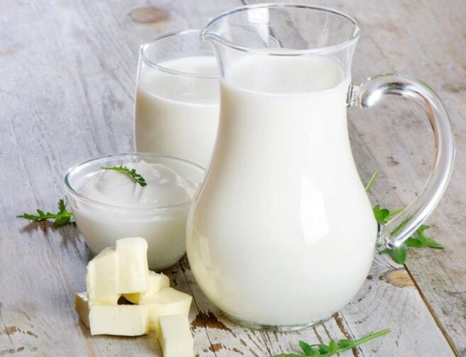 Le lait est un entrepôt de vitamines qui ont un effet positif sur la puissance